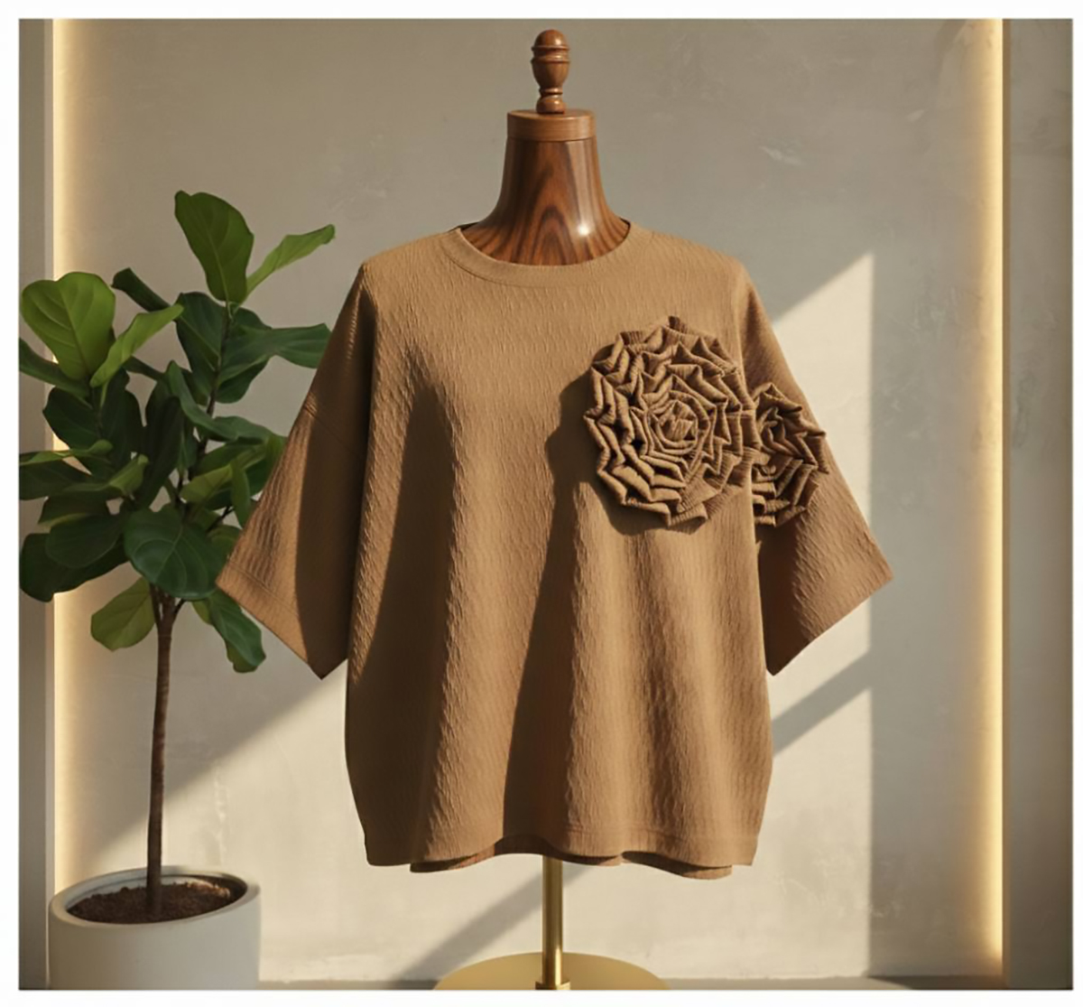 شومیز ابروبادی گلی شومیز ابروبادی گلی - Image 1