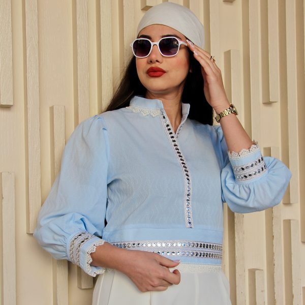 شومیز مجاسی آیینه کاری